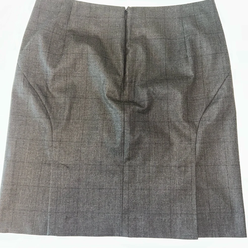 Banana Republic women’s grey plaid Pencil Skirt size‎ 8 - Picture 6 of 7